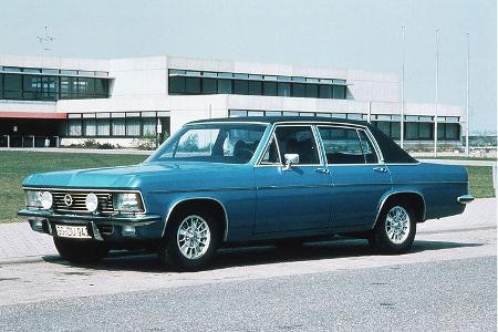 1969: Opel Admiral B, 1969-1977.