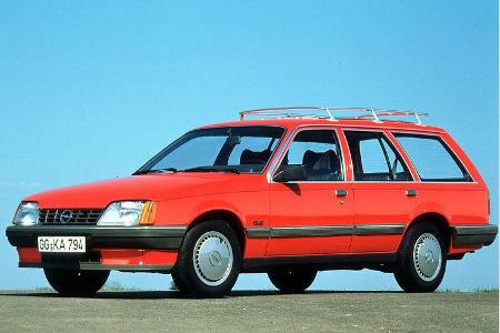 1982: Opel Rekord E Caravan.
