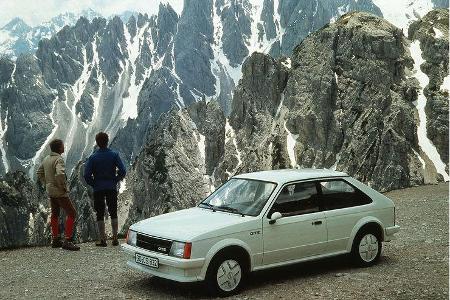 1983: Opel Kadett D GTE.