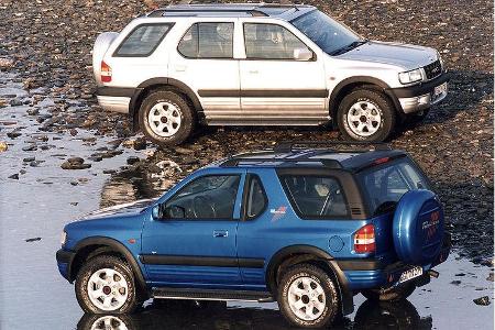 1998: Opel Frontera Sport, 1998-2004.