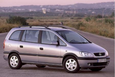 1999: Opel Zafira, 1999-2002.