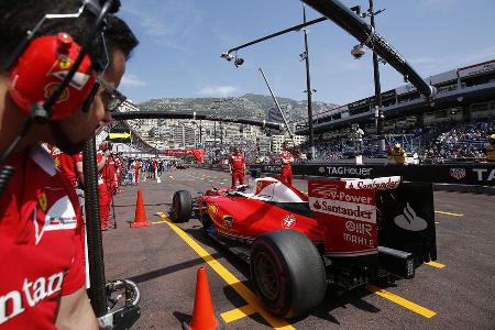 Kimi Rikknen - Ferrari - GP Monaco - Formel 1 - 28. Mai 2016