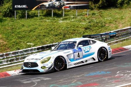 24h-Nürburgring - Nordschleife - Mercedes-AMG GT3 - AMG - Team Black Falcon - Klasse SP 9 - Startnummer #4