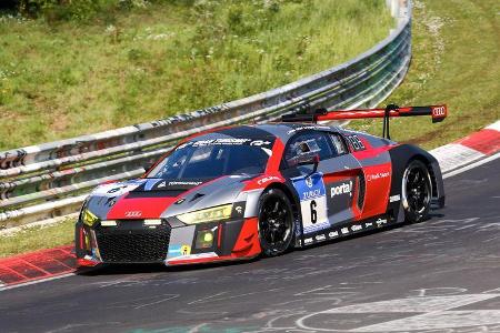 24h-Nürburgring - Nordschleife - Audi R8 LMS - Audi Sport Team Phoenix - Klasse SP 9 - Startnummer #6