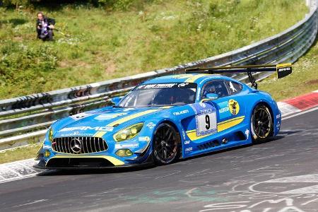 24h-Nürburgring - Nordschleife - Mercedes-AMG GT3 - AMG - Team Black Falcon - Klasse SP 9 - Startnummer #9