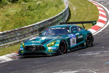 24h-Nürburgring - Nordschleife - Mercedes-AMG GT3 - Black Falcon - Klasse SP 9 - Startnummer #14