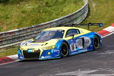 24h-Nürburgring - Nordschleife - Audi R8 LMS - Twin Busch Motorsport - Klasse SP 9 - Startnummer #16