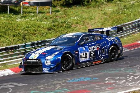 24h-Nürburgring - Nordschleife - Nissan GT-R - Schulze Motorsport - Klasse SP 8T - Startnummer #48