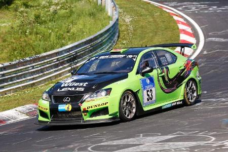 24h-Nürburgring - Nordschleife - Lexus ISF CCS-R - Ring Racing - Klasse SP 8 - Startnummer #53