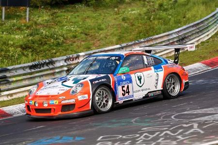 24h-Nürburgring - Nordschleife - Porsche 911 GT3 CUP - raceunion Teichmann Racing Sponsor: MSC Adenau e. V. im ADAC - Klasse...