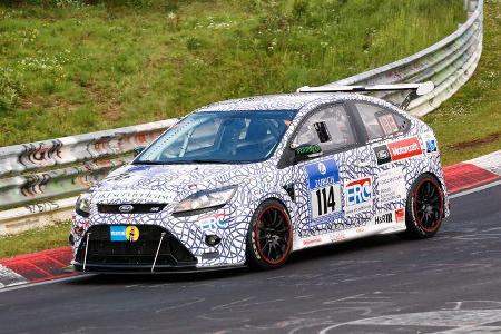 24h-Nürburgring - Nordschleife - Ford Focus RS - OVR Racing - Klasse AT - Startnummer #114