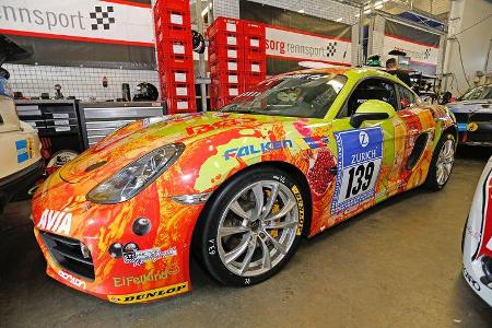 24h-Nürburgring - Nordschleife - Porsche Cayman S - Team Securtal Sorg Rennsport. - Klasse V 6 - Startnummer #139