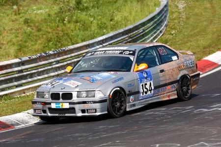 24h-Nürburgring - Nordschleife - BMW E36 M3 - Hofor Racing - Klasse V 5 - Startnummer #154