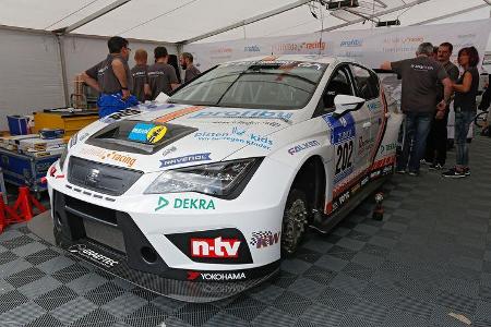 24h-Nürburgring - Nordschleife - Seat Leon TCR - mathilda racing - Team pistenkids - Klasse TCR - Startnummer #202