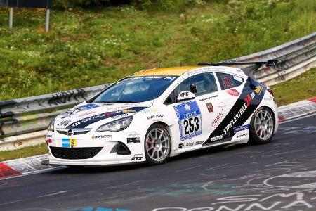 24h-Nürburgring - Nordschleife - Opel Astra J OPC - Team WS Racing - Klasse Cup 1 - Startnummer #253