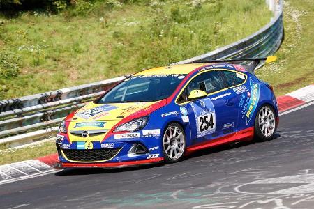 24h-Nürburgring - Nordschleife - Opel Astra J OPC - Team WS Racing - Klasse Cup 1 - Startnummer #254