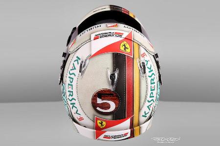 Sebastian Vettel - Spezialhelm - GP Monaco 2016