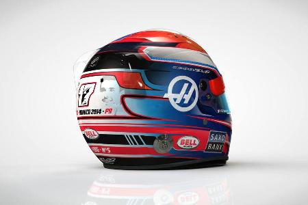 Romain Grosjaen - Spezialhelm - GP Monaco 2016