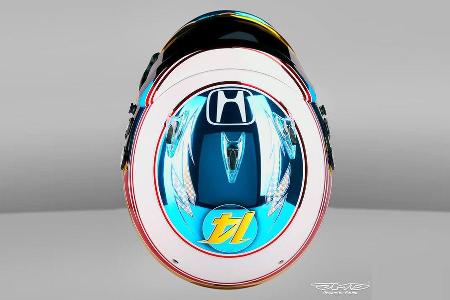 Fernando Alonso - Spezialhelm - GP Monaco 2016