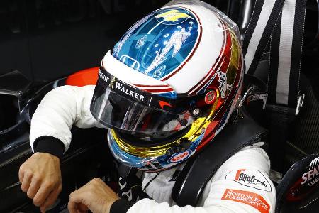 Fernando Alonso - Spezialhelm - GP Monaco 2016