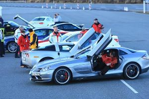 Acht Supersportler trafen sich in Papenburg zum sport auto-Test 0-300-0.