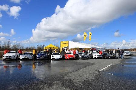 5 Supersportler auf der Nordschleife