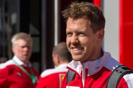 Sebastian Vettel - Ferrari - F1 - GP Spanien - Barcelona - Donnerstag - 12.5.2016