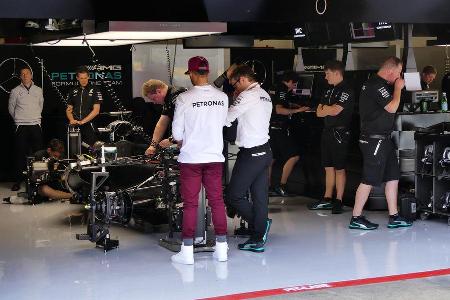 Lewis Hamilton - Mercedes - F1 - GP Spanien - Barcelona - Donnerstag - 12.5.2016