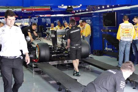Mercedes - F1 - GP Spanien - Barcelona - Donnerstag - 12.5.2016