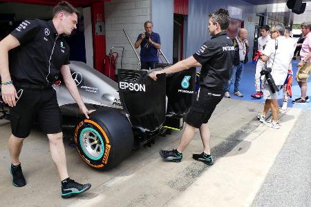 Mercedes - F1 - GP Spanien - Barcelona - Donnerstag - 12.5.2016