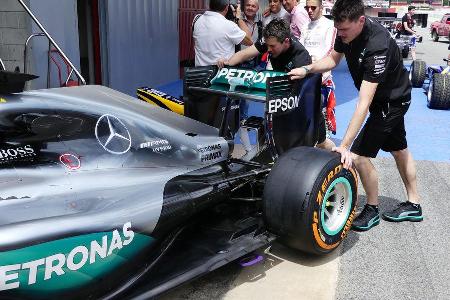 Mercedes - F1 - GP Spanien - Barcelona - Donnerstag - 12.5.2016