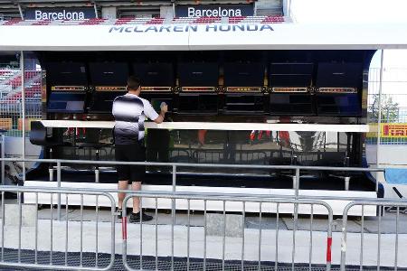 McLaren - F1 - GP Spanien - Barcelona - Donnerstag - 12.5.2016