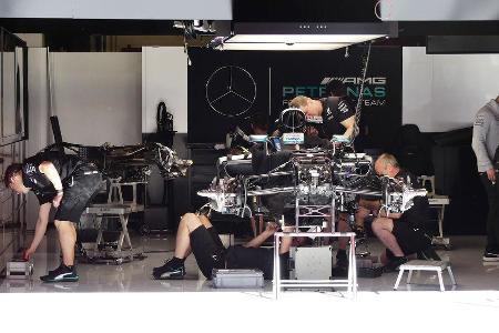 Mercedes - F1 - GP Spanien - Barcelona - Donnerstag - 12.5.2016