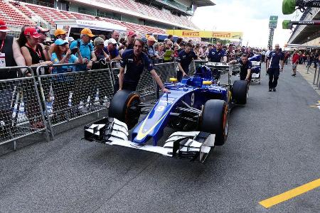 Sauber - GP Spanien - Barcelona - Donnerstag - 12.5.2016