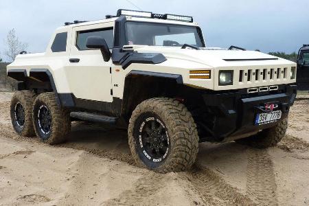 Bureko 6x6 auf Basis Land Rover Discovery 3.0