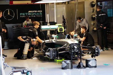 Mercedes - GP Spanien 2016 - Barcelona - F1 - Freitag - 13.5.2016