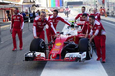 Ferrari - GP Spanien 2016 - Barcelona - F1 - Freitag - 13.5.2016
