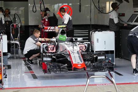 HaasF1 - GP Spanien 2016 - Barcelona - F1 - Freitag - 13.5.2016