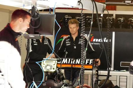 Nico Hlkenberg - Force India - GP Spanien 2016 - Barcelona - F1 - Freitag - 13.5.2016