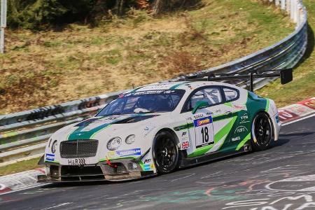 VLN 2016 - Nürburgring Nordschleife - Startnummer #18 - Bentley Continental GT3 - SP9