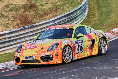 VLN 2016 - Nürburgring Nordschleife - Startnummer #418 - Porsche Cayman S - V6