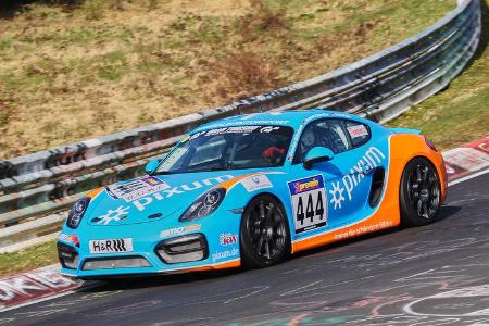 VLN 2016 - Nürburgring Nordschleife - Startnummer #444 - Porsche Cayman 981 - V5