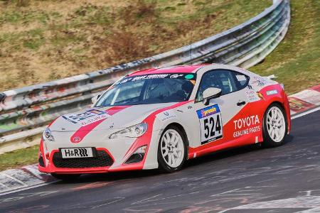 VLN 2016 - Nürburgring Nordschleife - Startnummer #524 - Toyota GT86 - CUP4