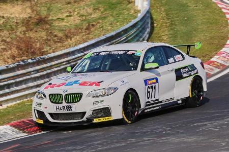 VLN 2016 - Nürburgring Nordschleife - Startnummer #671 - BMW M235i Racing Cup - CUP5