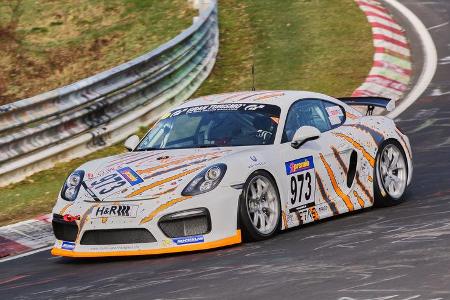 VLN 2016 - Nürburgring Nordschleife - Startnummer #973 - Porsche Cayman GT4 Clubsport - CUP3
