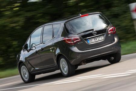 Opel Meriva 1.6 CDTI, Heckansicht