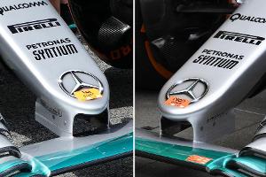 Mercedes - Technik - GP Spanien 2016