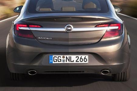 Opel Insignia Facelift, IAA 2013, Heckschürze