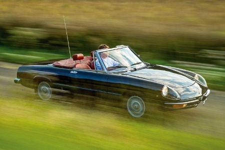 Alfa Spider 2000 Fastback, Frontansicht