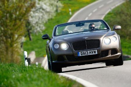 Bentley Continental GT Speed W12 Convertible, Frontansicht